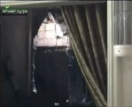 Syria فري برس حمص جورة الشياح الدمار في أحد المنازل و جثث تحت الأنقاض 9 6 2012 Homs