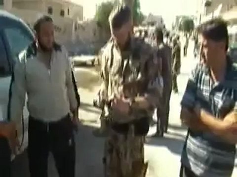 Syria فري برس حماه المحتلة كفرزيتا المراقبون الدوليون في كفرزيتا 9 6 2012 Hama