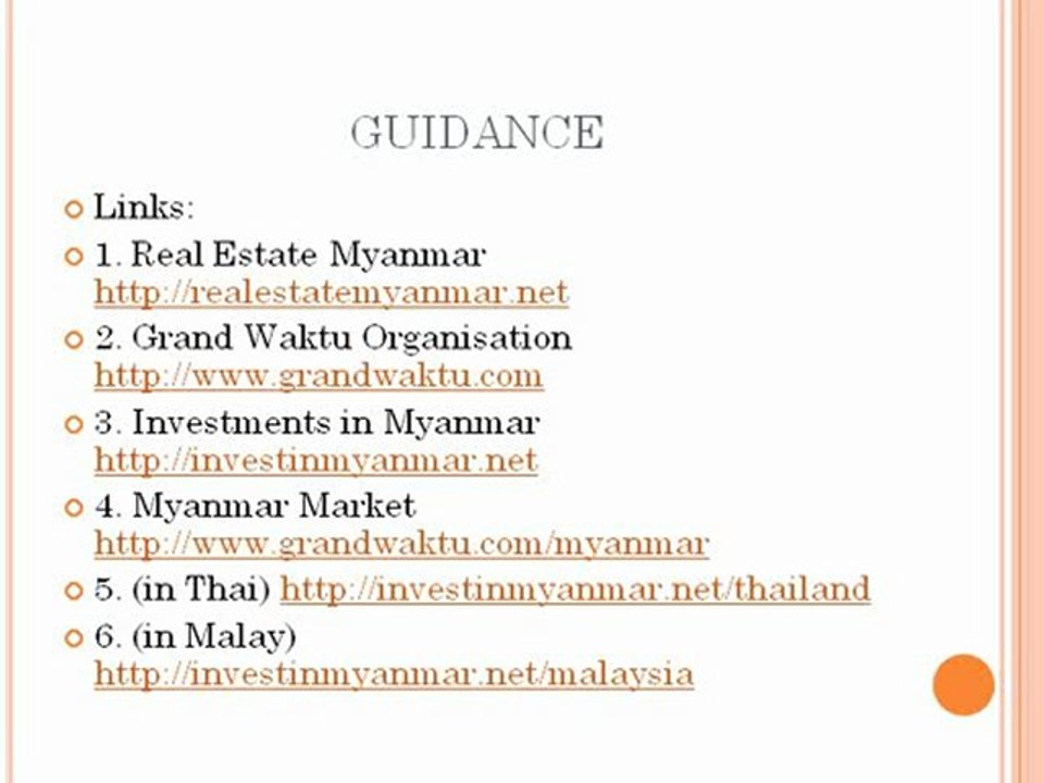 Business in Myanmar