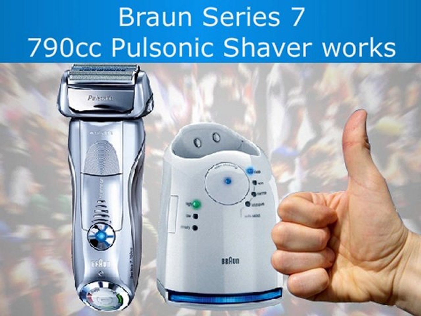 Braun Series 7- 790cc Pulsonic Shaver - video Dailymotion