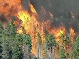 Wildfires sweep through Colorado