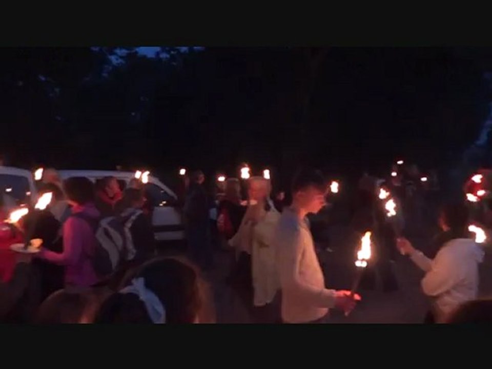 Feux de la saint-Jean à Moyenvic juin  2012