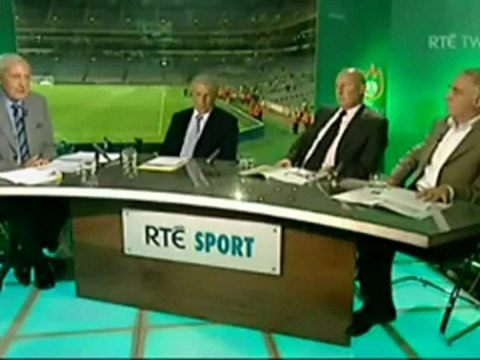 Republic of Ireland 0-0 Germany 13th October 2007 RTE Post-Match Analysis