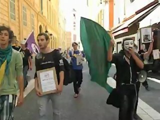13/ Manif contre ACTA à NICE 9 juin / Anonymous