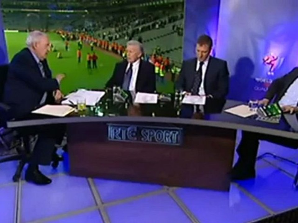Republic of Ireland 2-1 Georgia 11th February 2009 RTE Post-Match Analysis