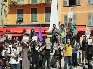 15/ Nice 9 juin 2012 : Manif contre ACTA  - Anonymous Parti Pirate