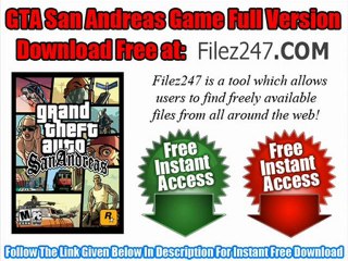 GTA San Andreas Game Full Version Free Download