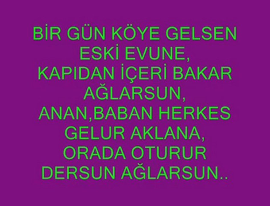 GÜNEYCE-MEMLEKETİM-CENNETİM BENİM--BURAM BURAM