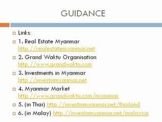 Business Opportunities in Myanmar