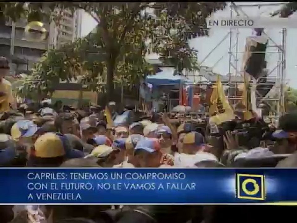 Capriles: Vamos a recorrer casi 11 kilómetros de alegría