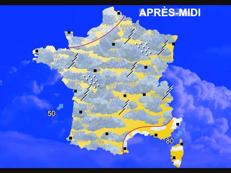 Météo 11 juin 2012: Prévisions à 7 jours: Plus chaud et orageux !