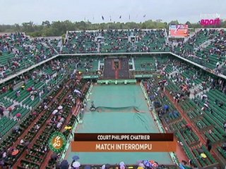 hors antenne Roland Garros finale hommes 2012