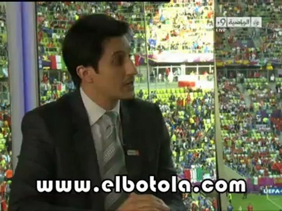 أبرز محاولات الشوط الأول بين إسبانيا وإيطاليا