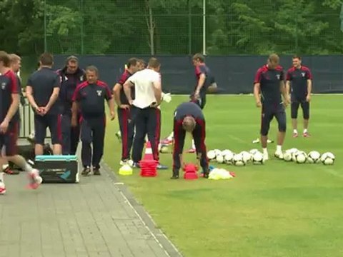 Euro: la Russie se prépare à affronter la Pologne