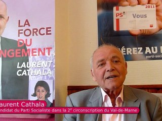 Législatives 2012 : Interview de Laurent Cathala