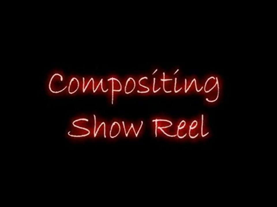 Vfx & Compositing Show reel