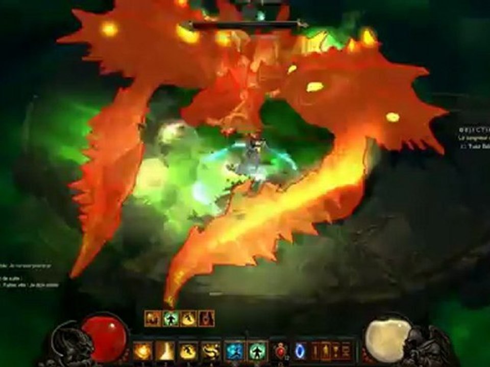 Diablo 3 - act 2 Inferno - Belial VS Barbarian & Monk