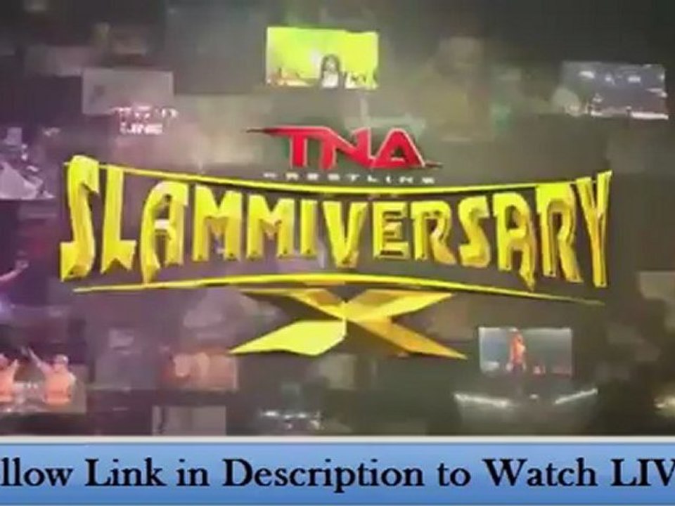 Watch TNA Slammiversary 2012 Online Live Booby Roode vs Stin
