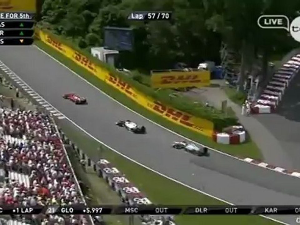 Massa - Rosberg - Perez Yan yana! - formulabir.net