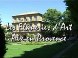 Flâneries d'Art 2012 dans les jardins d'Aix en Provence