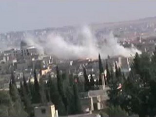 Syria فري برس حلب قصف بلدة حيان  10 6 2012 Aleppo