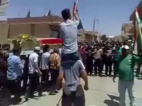 Syria فري برس الحسكه عامودا الشهيد علي تمو 10 6 2012 ج2 ALhasaka