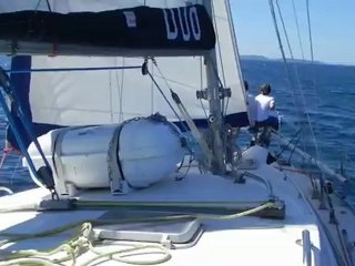 Voilier dans la Rade de Hyères