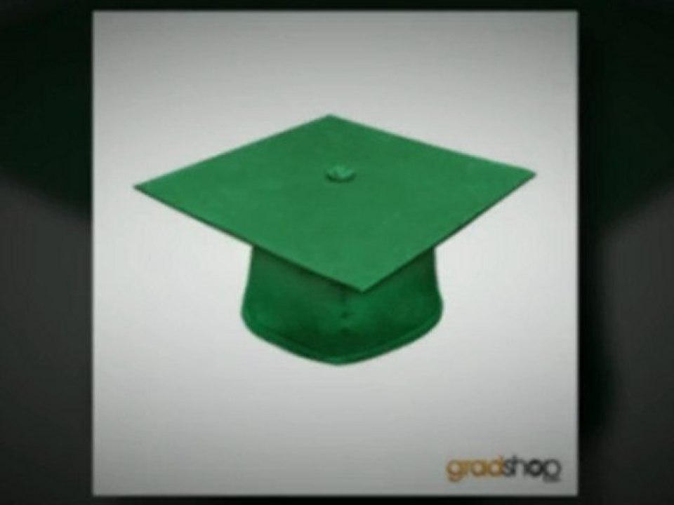 Eco-Friendly Green Master Academic Cap