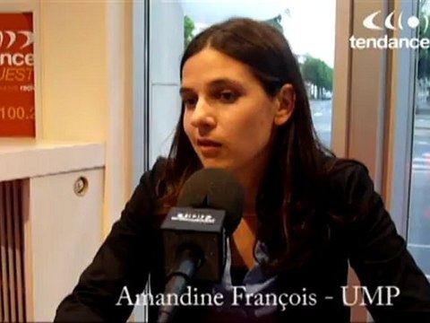 Législatives 2012 : la réaction d'Amandine François, UMP
