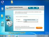 Reset Windows 8/7/Vista/XP/2000/NT Password with a Bootable CD/DVD