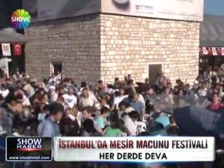 İstanbul'da mesir macunu festivali - 10 haziran 2012