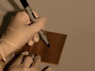 Nano Box: Scratch coating for wood