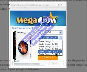 Strata Design 3d Serial number keygen by Megadr0w
