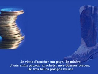 Mes pompes bleues
