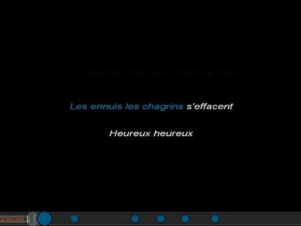 Karaoké - Edith Piaf - La vie en rose