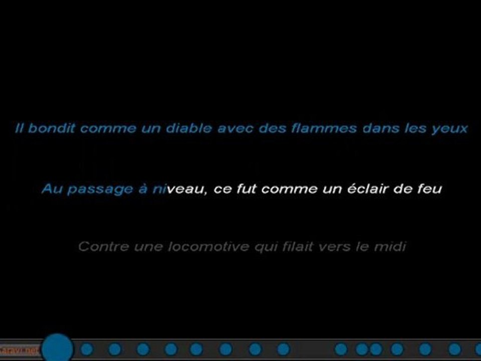 Karaoké - Edith Piaf - L'homme a la moto