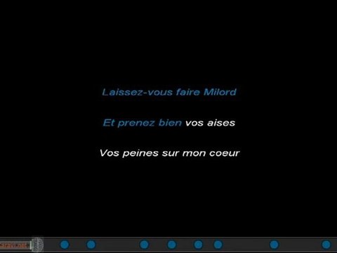 Karaoké - Edith Piaf - Milord