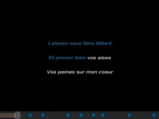 Karaoké - Edith Piaf - Milord