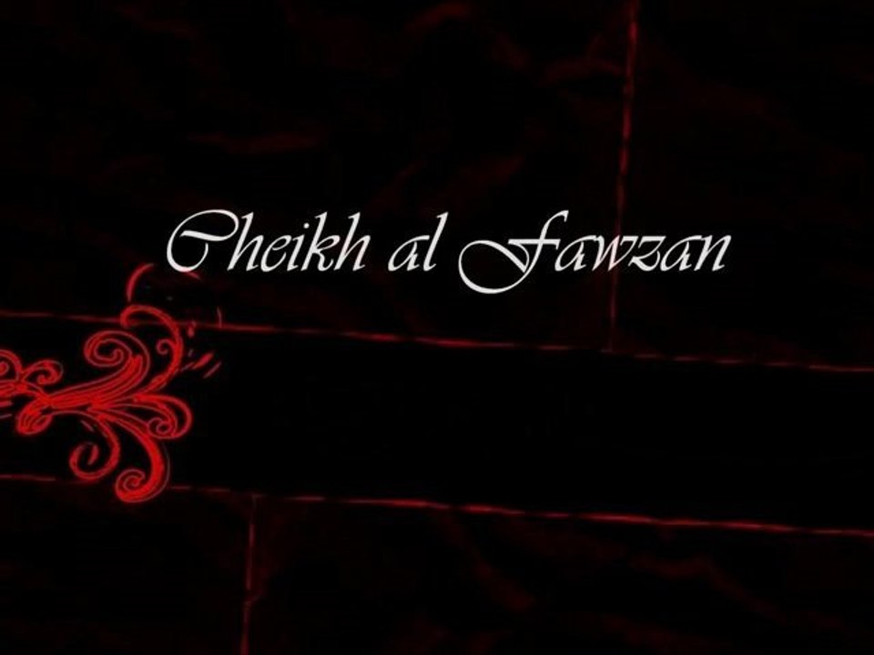 shaitan ne t'a pas forcé à le faire : Sheikh Al Fawzan