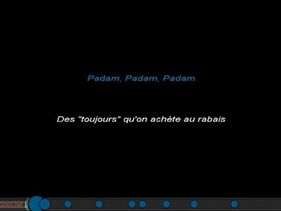 Karaoké - Edith Piaf - Padam Padam