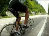 GoPro vélo de route Vue des Alpes