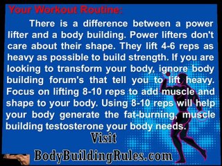 Body Building forums