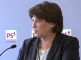 Martine Aubry «Pour ce second tour, le mot d’ordre est simple : rassemblement et mobilisation»