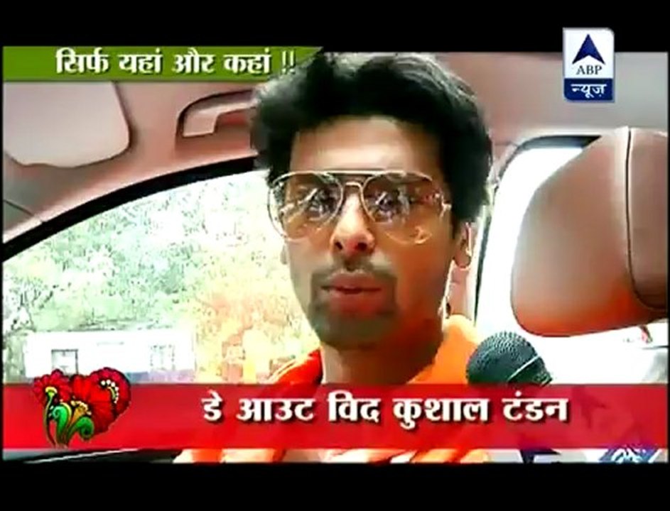 Day out with Kushal Tandon aka Virat