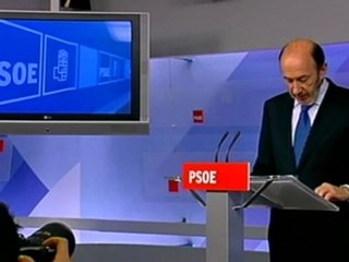Declaración de Rubalcaba sobre el rescate a la banca española