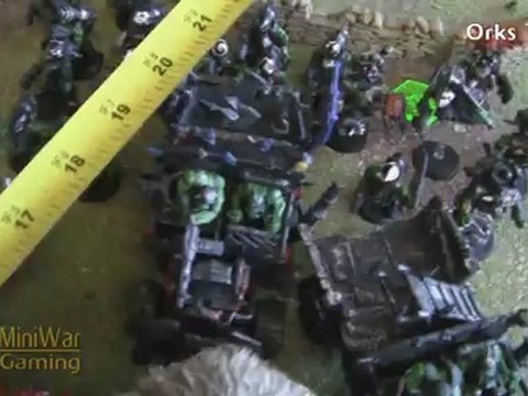 Matthew vs Dan Necrons vs Orks Battle Report - Part 1/3