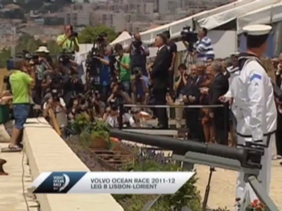 Volvo Ocean Race: Luis Figo zu Gast auf hoher See