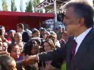 Cumhurbaşkanı Gül'ün, Ağrı’da 12. Mekanize Piyade Tugay ve Garnizon Komutanlığı'nı Ziyareti