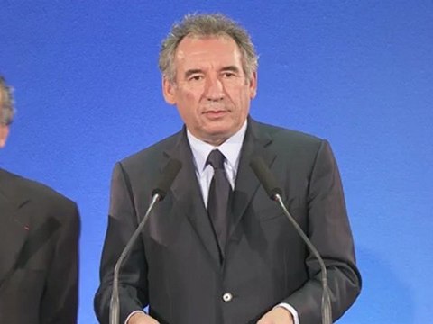 François Bayrou - Discours 1er tour des législatives - 100612