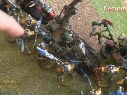 Orks VS Necrons Warhammer 40k Battle Report - Part 3/6 - Beat Matt Batrep